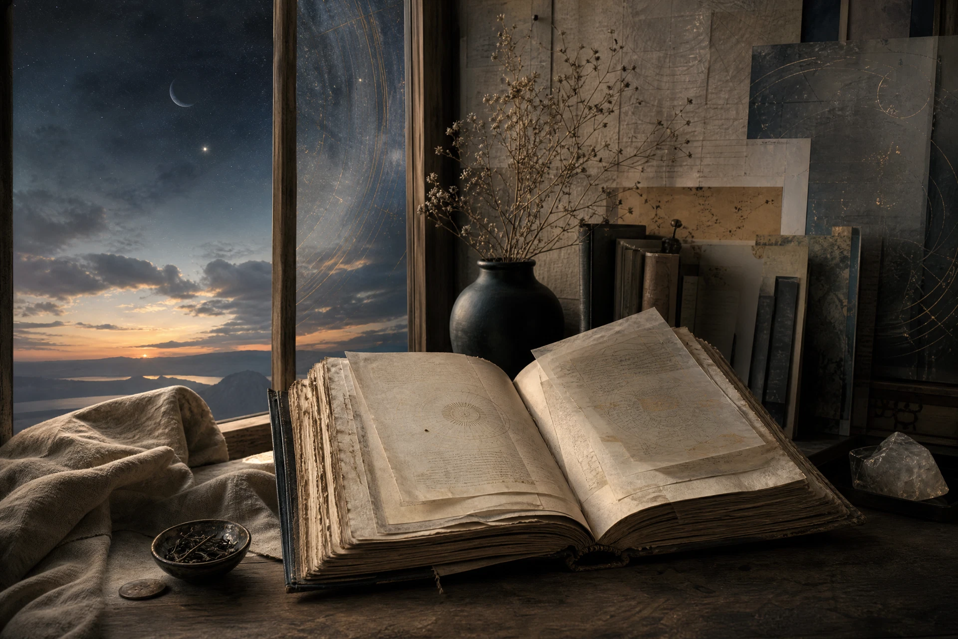 Ethereal image representing an Akashic Records reading
